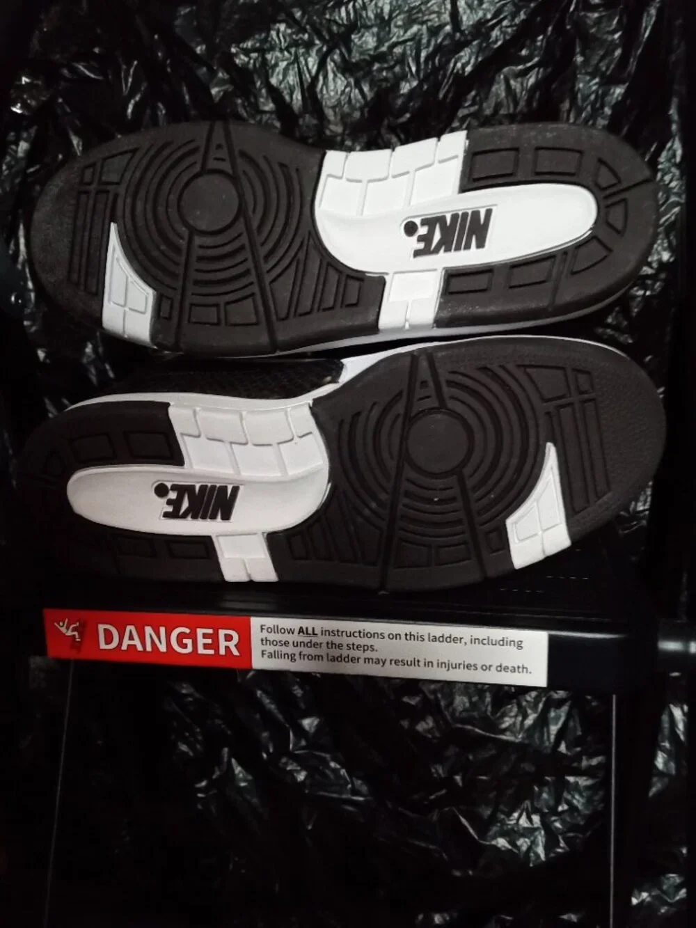 NWT Nike Air Python White Baroque Brown Mens 7 w/Box (READ)